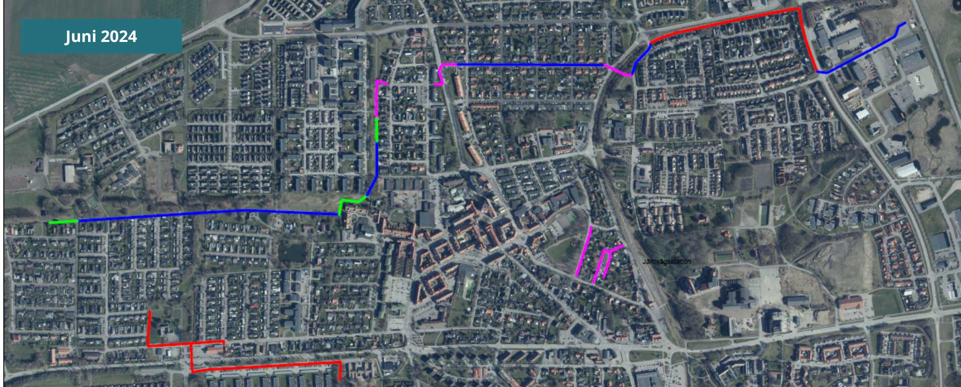 [Staffanstorps Energi] Pågående och kommande grävarbeten